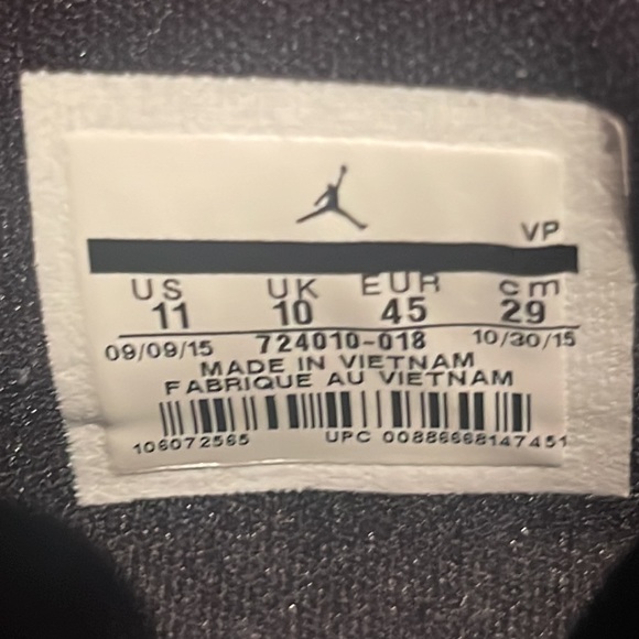 Air Jordan Eclipse in Univers Red / Black - Picture 7 of 7